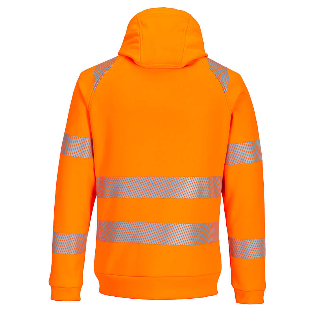 Portwest DX484 DX4 Hi-Vis Hoodie Orange Balck_B