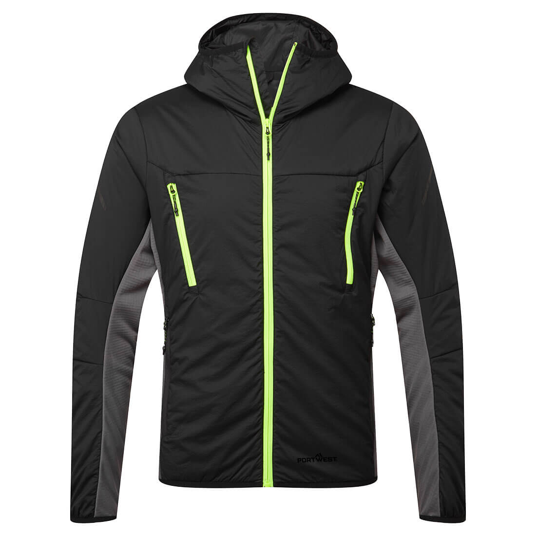 Portwest EV470 EV4 Insulated Hybrid Jacket Black