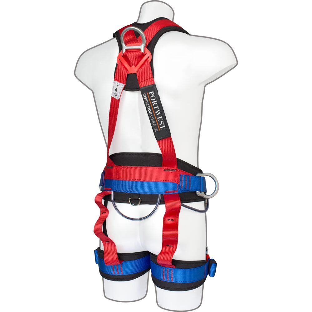 Portwest FP19 4 Point Comfort Plus Harness Red_R