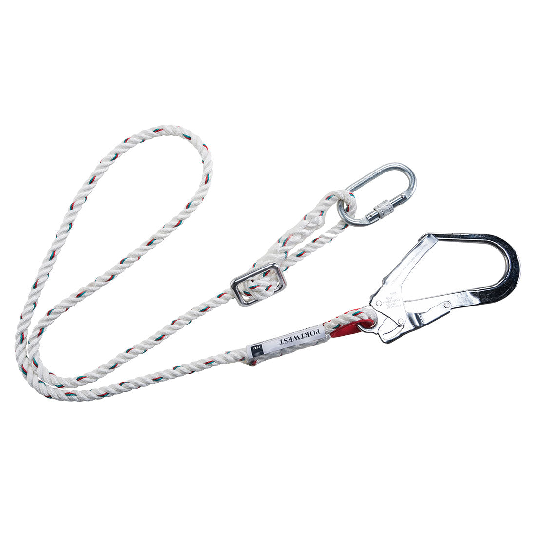 Portwest FP22 Adjustable 2m Restraint Lanyard White