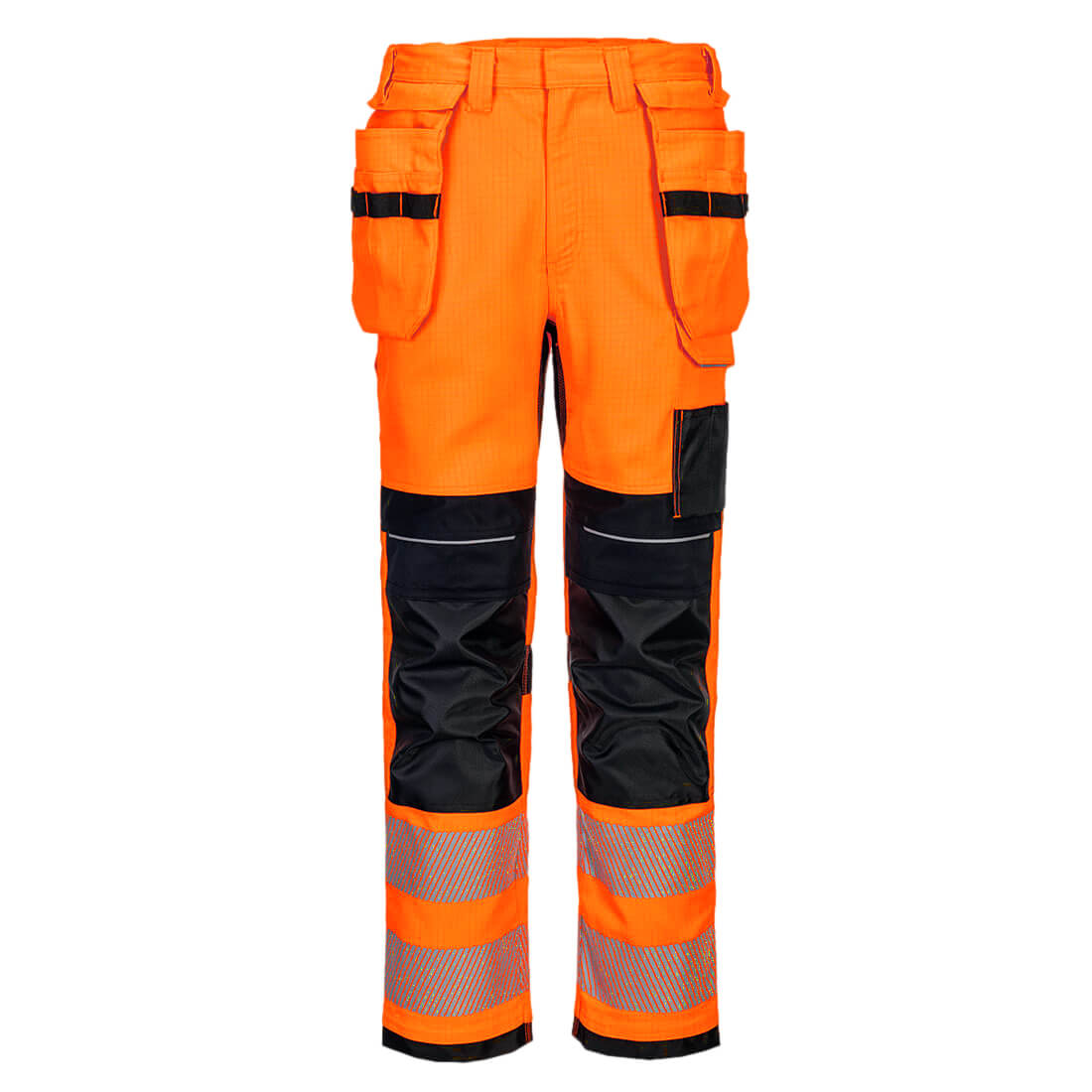 Portwest FR415 PW3 FR Modaflame HVO Holster Trousers Orange/Navy