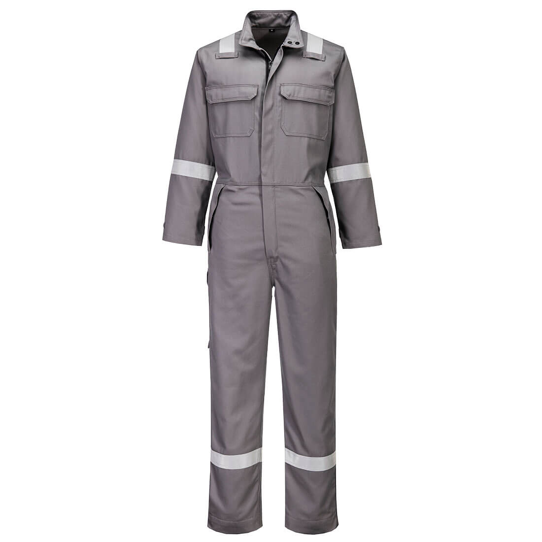 Portwest FR513 FR Chemical Resistant Coverall Grey