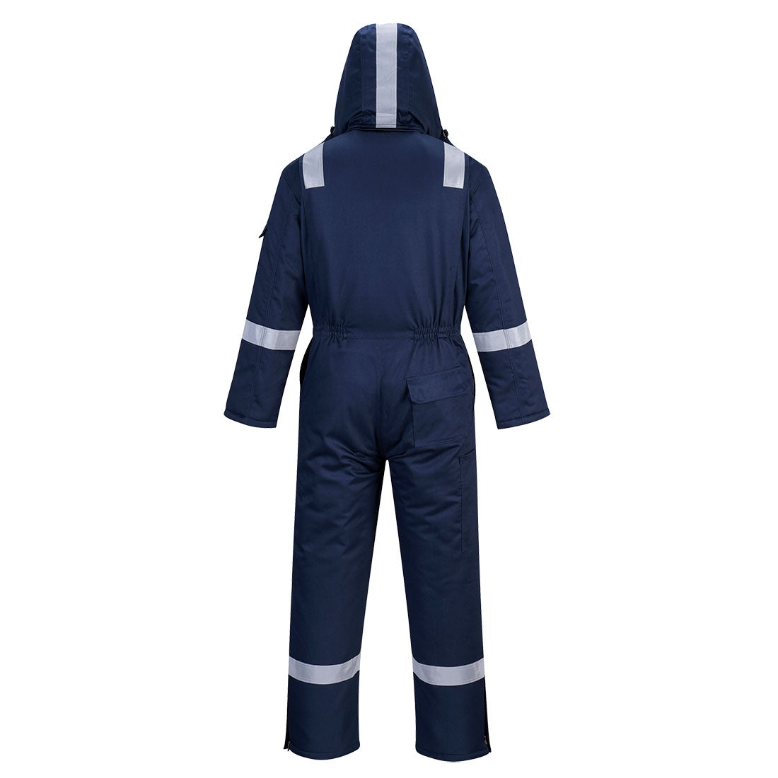 Portwest FR53 FR Anti-Static Insulated Coverall Navy_R