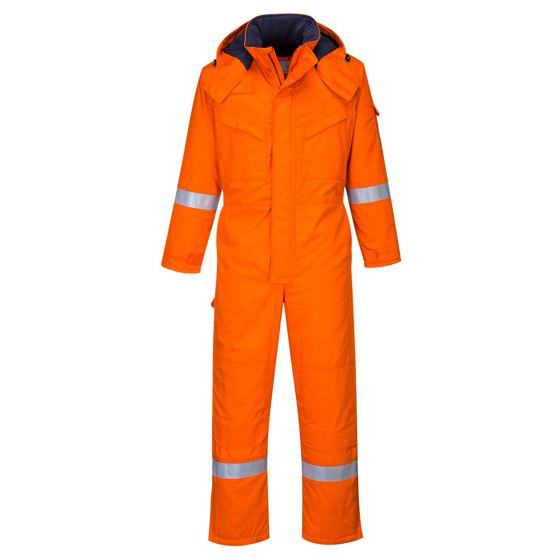 Portwest FR53 FR Anti-Static Insulated Coverall Orange