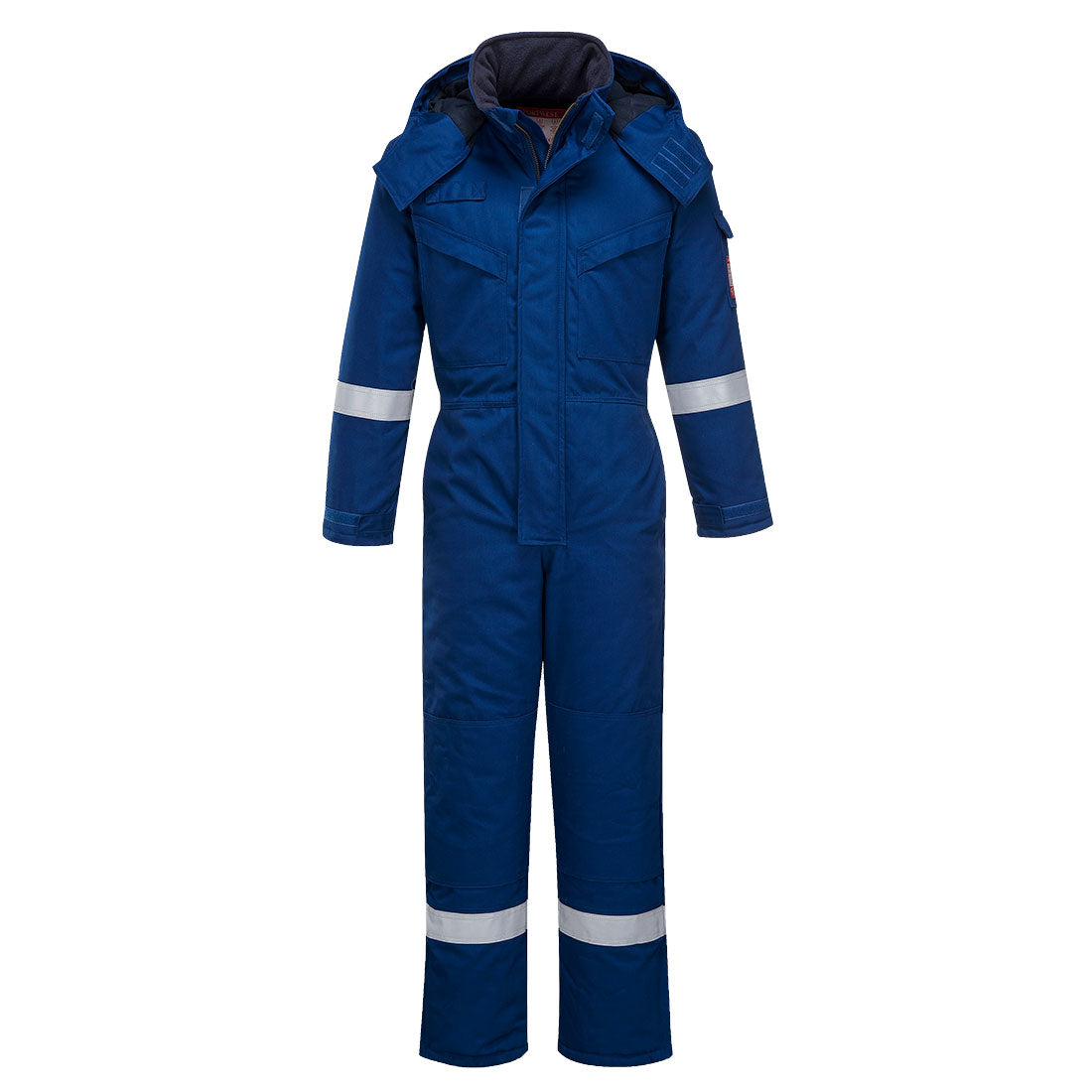 Portwest FR53 FR Anti-Static Insulated Coverall Royal Blue