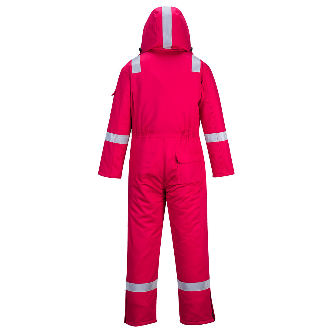 Portwest FR53 FR Anti-Static Insulated Coverall Red_R