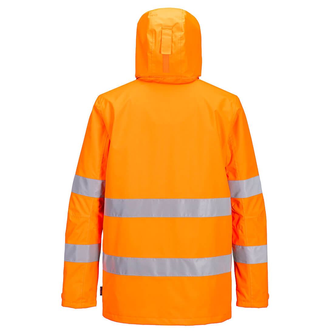 Portwest PW265 PW2 Hi-Vis Rain Jacket Orange/Black