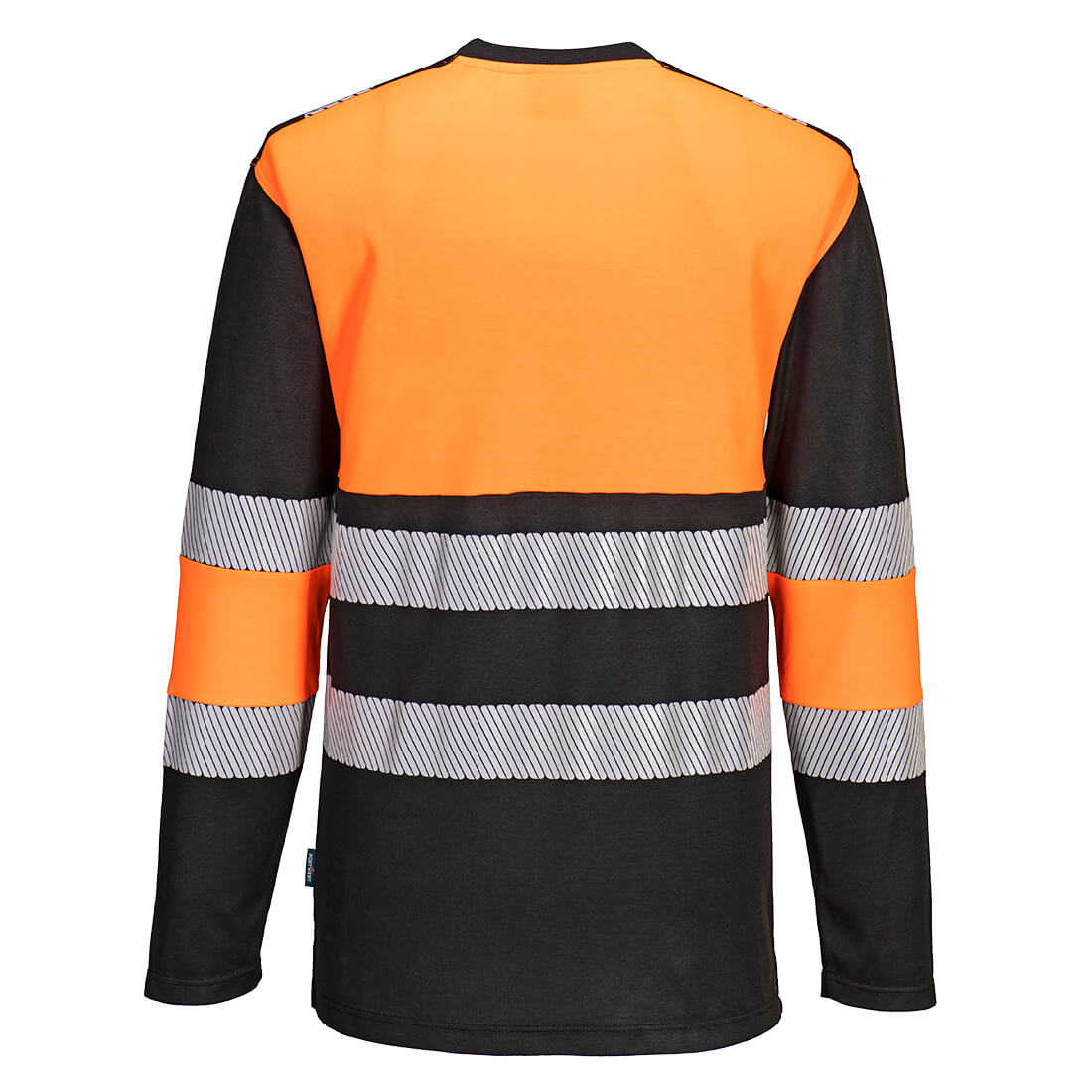 Portwest PW312 Hi-Vis Cotton Comfort Class 1 T-Shirt Orange/Black