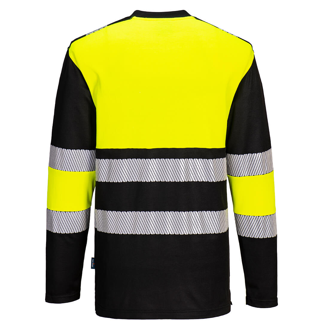 Portwest PW312 Hi-Vis Cotton T-Shirt Yellow/Black