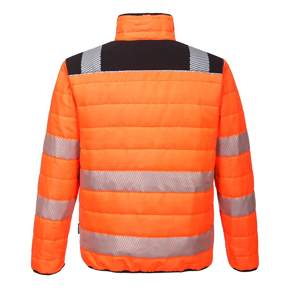 PortwestPW371 PW3 Hi-Vis Baffle Jacket Orange Black