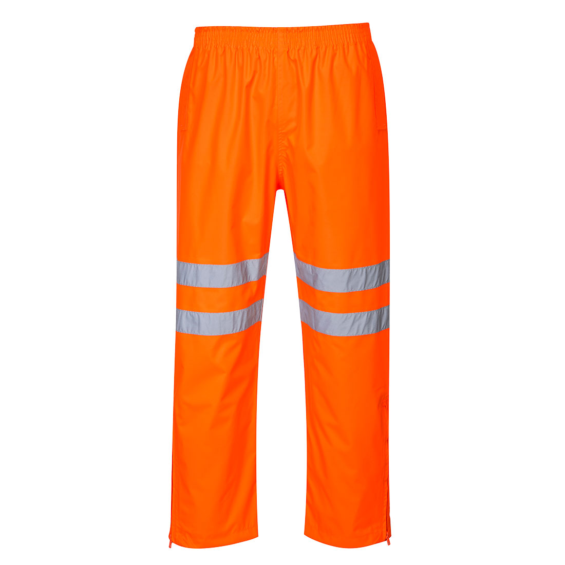 Portwest RT61 Hi-Vis Breathable Rain Trousers Orange