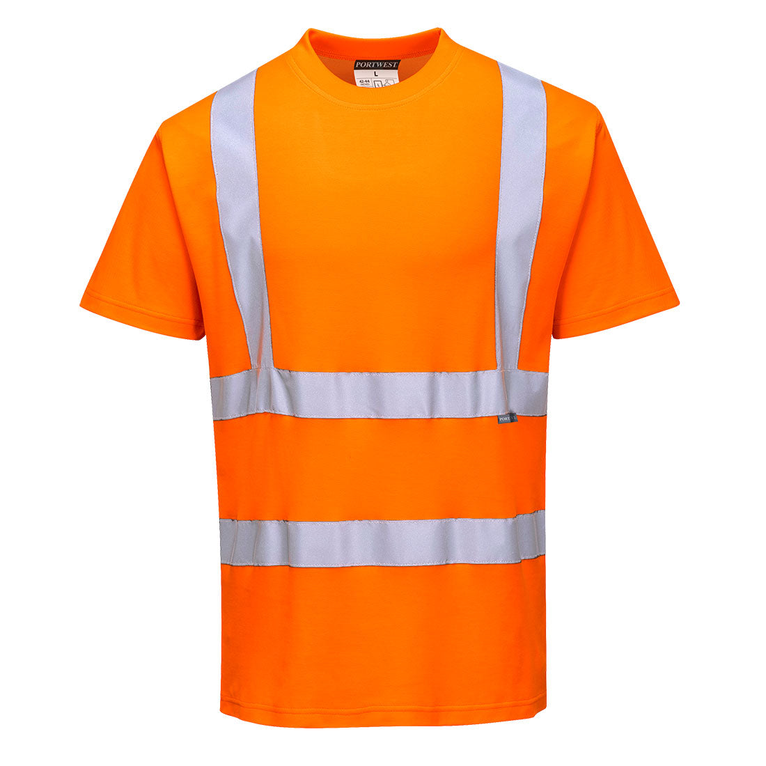 Portwest S170 Hi-Vis Cotton Comfort T-Shirt Orange