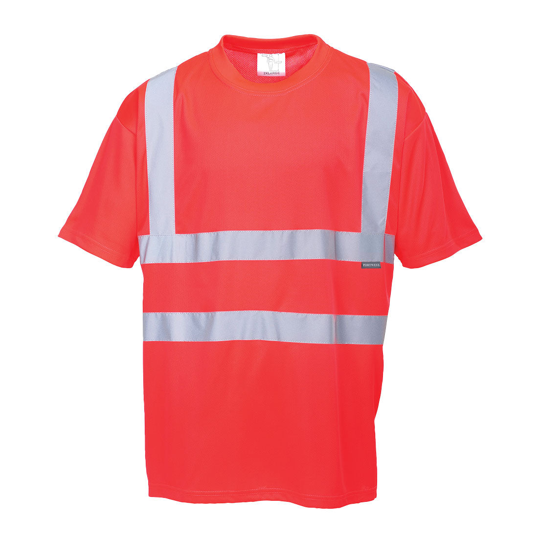 Portwest S478 Short Sleeve T-Shirt Red