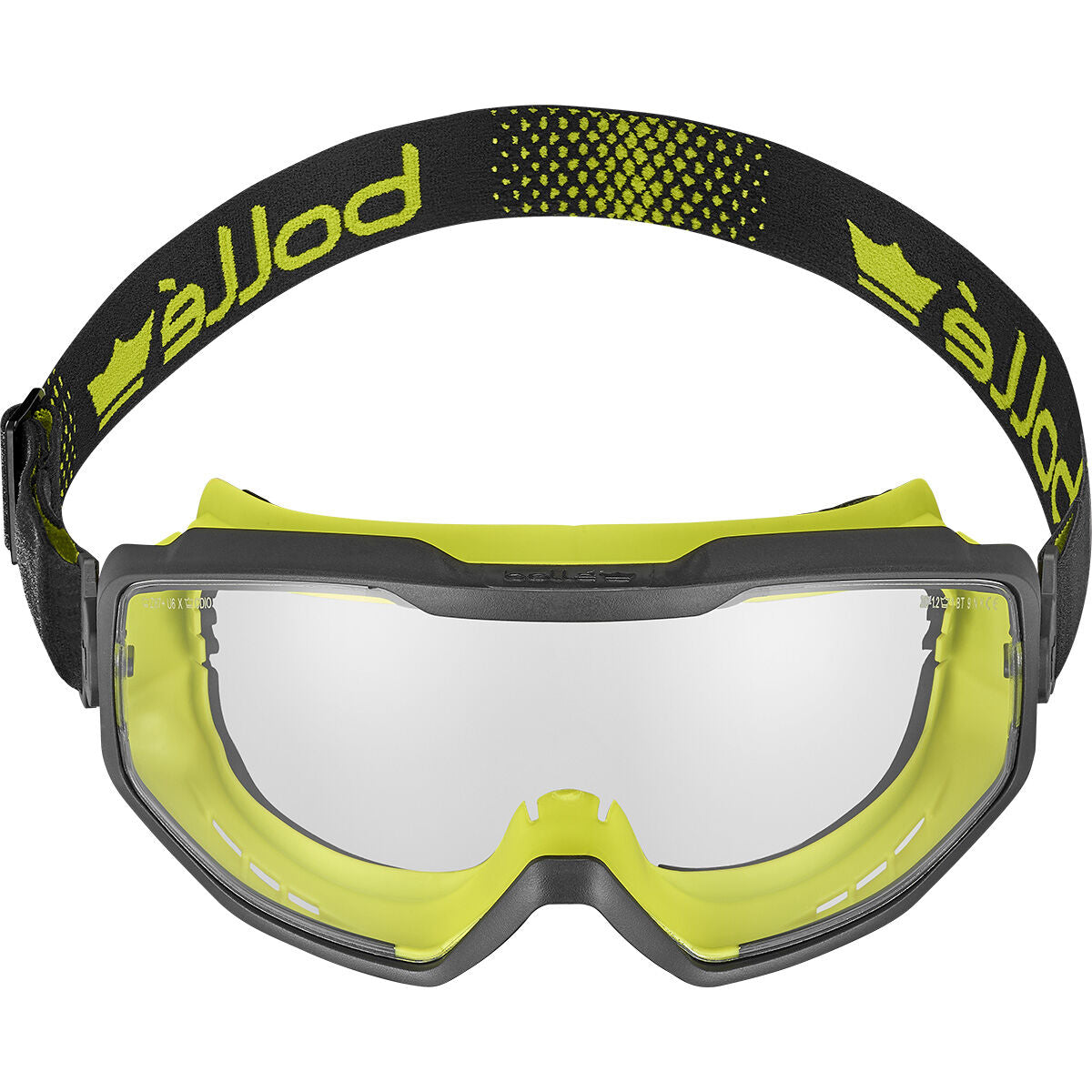  Bolle SPECTRUM Vented with Foam Clear Safety Goggle - SPECTN14W-02