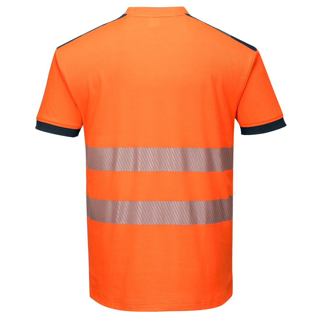 Portwest T181 PW3 Hi-Vis T-Shirt - Orange Navy 1